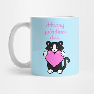 Galentines day cat Mug